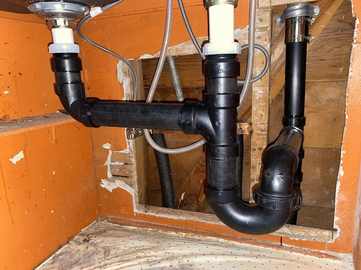 Professional Repiping Services equipment and tools on the job in Santa Clarita